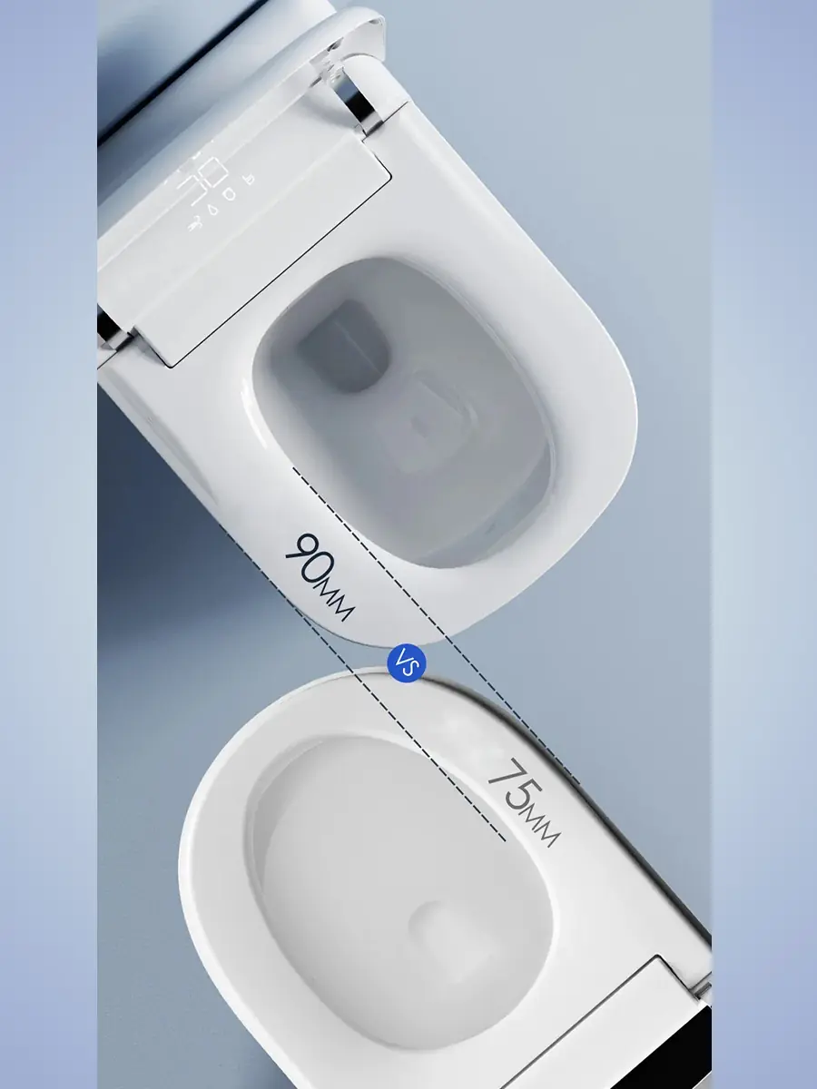 Смарт унитаз подвесной HAITEC HT-ESTY3WE автоматизированный с встроенным бачком
