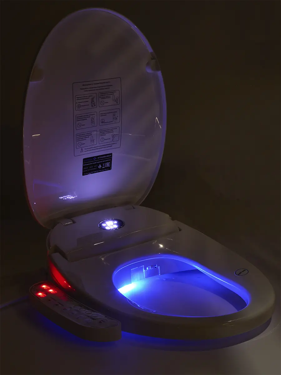 Умная крышка для унитаза HAITEC HT-ESS515x380UV с функцией биде Умная крышка для унитаза HAITEC HT-ESS515x380UV с функцией биде