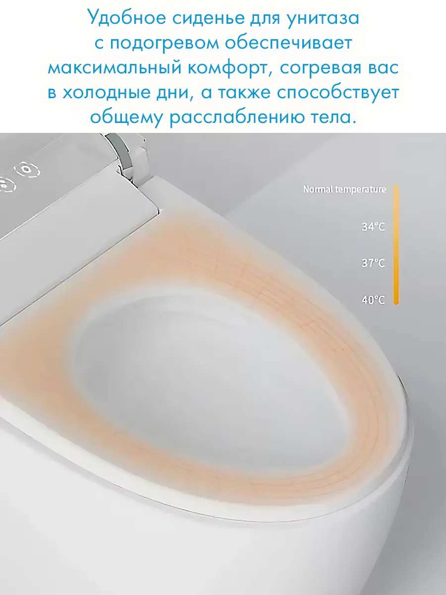 Смарт унитаз HAITEC HT-ESTA101 электронный автоматизированный