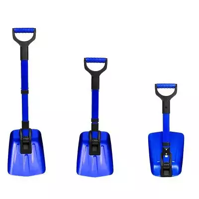 Лопата для уборки снега автомобильная складная алюминиевая  HAITEC HT-SSA23 23*87см